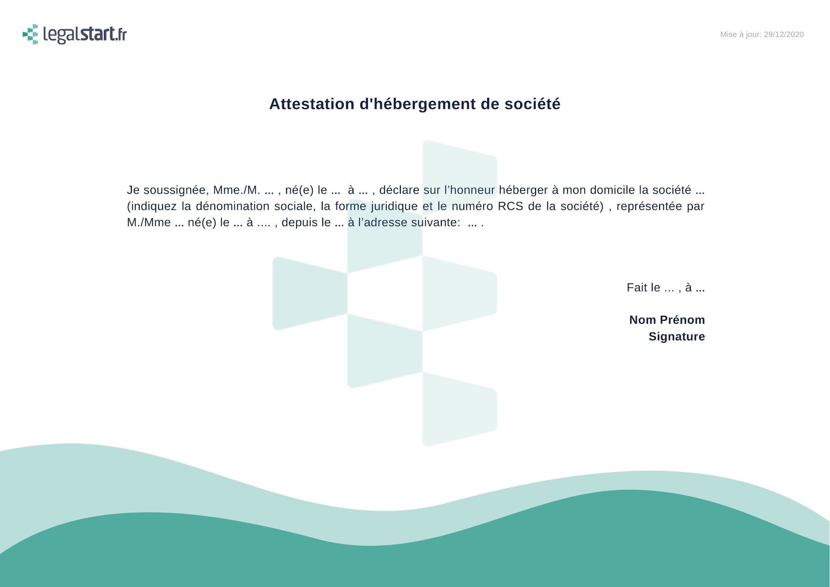 Attestation D’hébergement : Le Guide Pratique