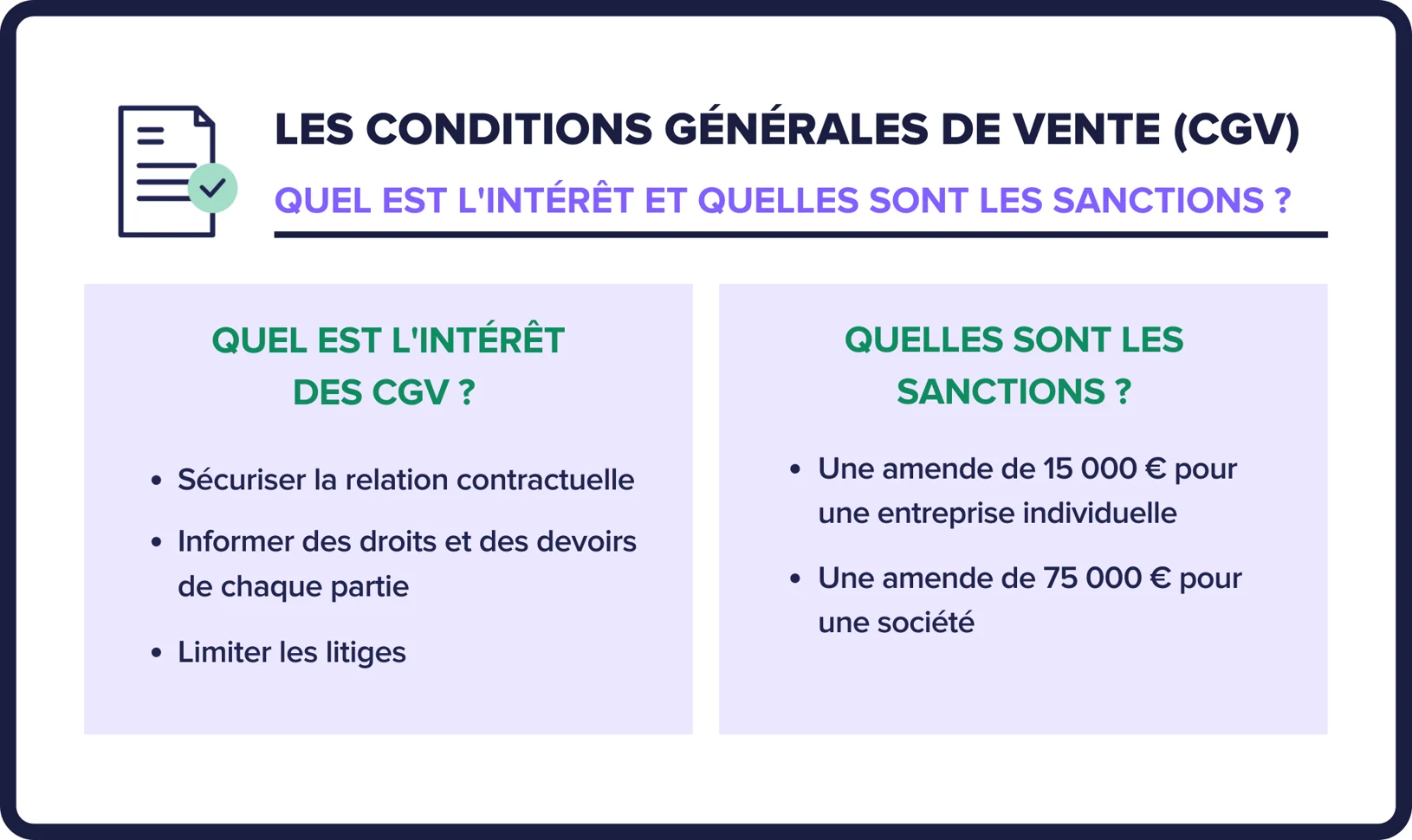 Conditions Générales De Vente : Tout Savoir Sur Les CGV