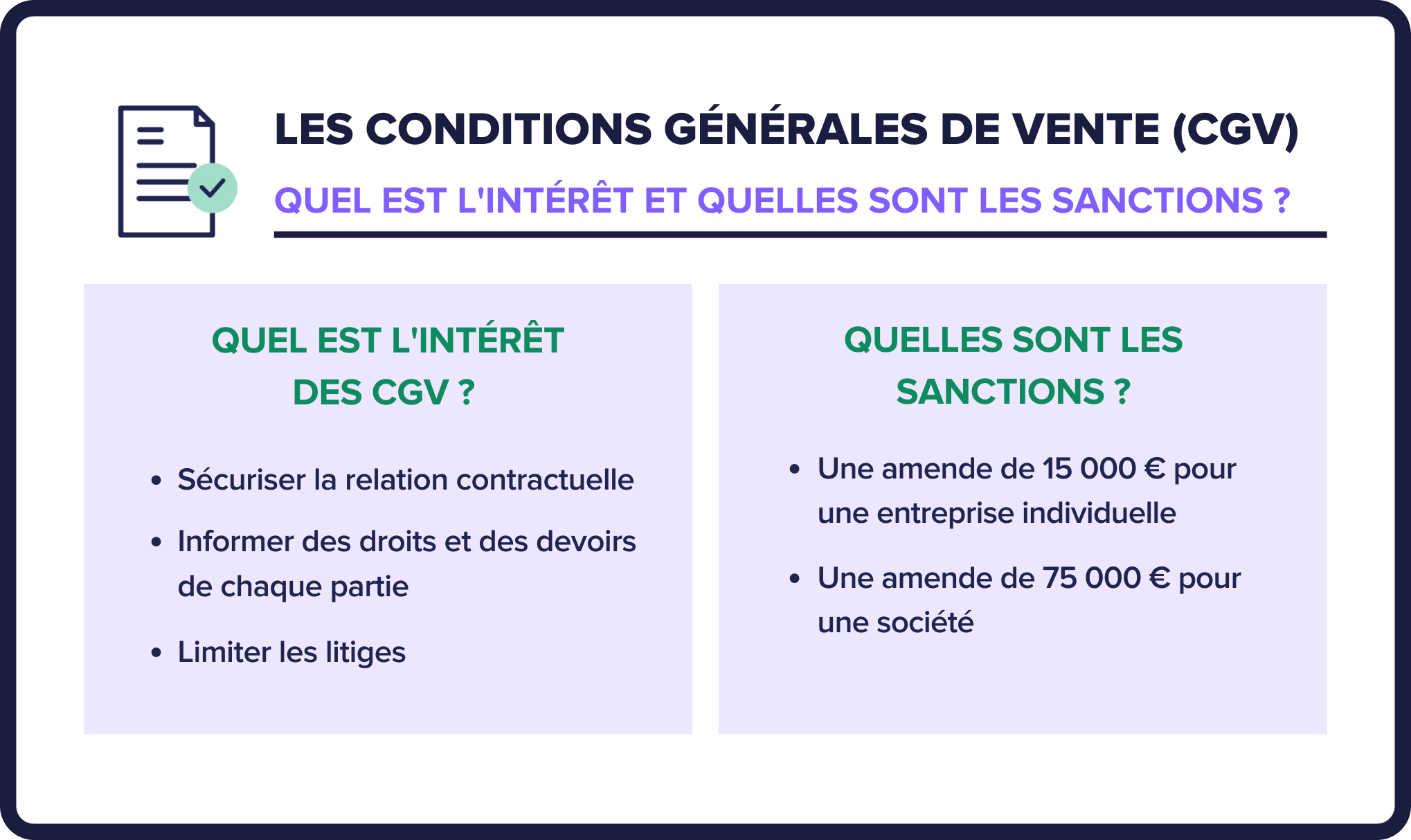 Conditions Générales De Vente Tout Savoir Sur Les Cgv